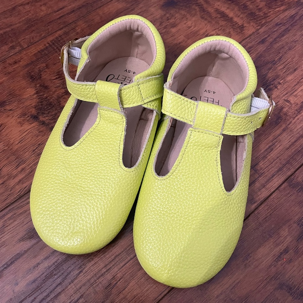 Monkey Feet Neon Yellow Shoes